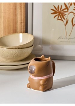 Sinsay - Ceramiczny kubek kapibara - wielobarwny ze sklepu Sinsay w kategorii Kubki - zdjęcie 185479516
