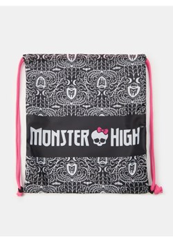Sinsay - Plecak worek Monster High - czarny ze sklepu Sinsay w kategorii Plecaki dla dzieci - zdjęcie 185479726