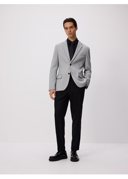 Reserved - Marynarka slim fit - jasnoszary ze sklepu Reserved w kategorii Marynarki męskie - zdjęcie 185481155