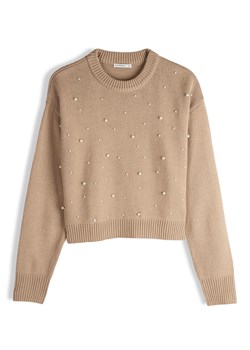 GATE Sweter z perłami 34 ze sklepu gateshop w kategorii Swetry damskie - zdjęcie 185481219
