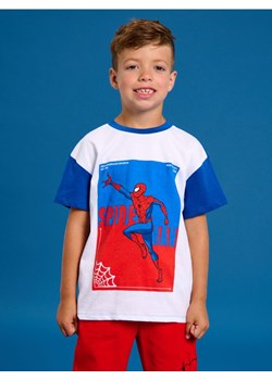 Sinsay - Bawełniana koszulka z krótkim rękawem Spiderman - biały ze sklepu Sinsay w kategorii T-shirty chłopięce - zdjęcie 185482418
