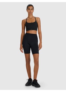 Damskie legginsy kolarki treningowe 4F 4FWMM00TFSTF079 - czarne ze sklepu Sportstylestory.com w kategorii Szorty - zdjęcie 185482946