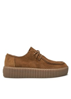 Półbuty Weekend Max Mara Kapok 24255260946 Brązowy ze sklepu eobuwie.pl w kategorii Półbuty damskie - zdjęcie 185483736