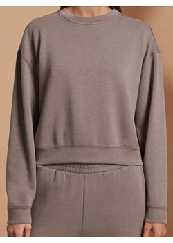 Sinsay - Bluza basic - brązowy ze sklepu Sinsay w kategorii Bluzy damskie - zdjęcie 185486448