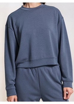 Sinsay - Bluza basic - niebieski ze sklepu Sinsay w kategorii Bluzy damskie - zdjęcie 185486449