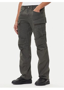 G-Star Raw Spodnie materiałowe 3D D26950-C106 Szary Straight Fit ze sklepu MODIVO w kategorii Spodnie męskie - zdjęcie 185486798