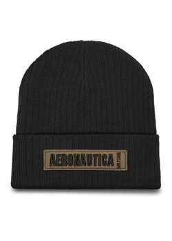 Aeronautica Militare Czapka 252CU0081UL00449 Czarny ze sklepu MODIVO w kategorii Czapki zimowe męskie - zdjęcie 185486877