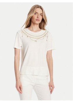 Rinascimento T-Shirt CFC0125707003 Biały Regular Fit ze sklepu MODIVO w kategorii Bluzki damskie - zdjęcie 185486878