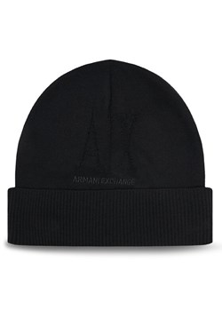 Armani Exchange Czapka XW001445 AF11896 UC001 Czarny ze sklepu MODIVO w kategorii Czapki zimowe męskie - zdjęcie 185486895