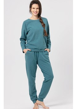 Ciepła bluza domowa turkusowa Hot Touch LHB 729 3, Kolor turkusowy, Rozmiar S, Key ze sklepu Primodo w kategorii Bluzy damskie - zdjęcie 185487746
