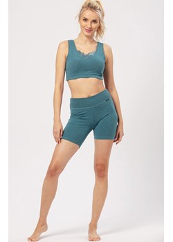 Turkusowe kolarki z elastycznym pasem Hot Touch LXU 729 3, Kolor turkusowy, Rozmiar S, Key ze sklepu Intymna w kategorii Majtki damskie - zdjęcie 185488269