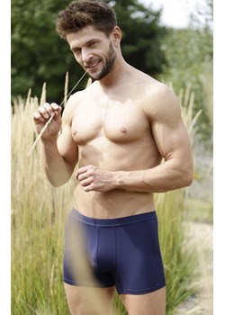 Bokserki bambusowe z tłoczeniem granatowe MXH 005, Kolor granatowy, Rozmiar M, Key - id: 213859 - marki Key - 185488277 Bokserki bambusowe z tłoczeniem granatowe MXH 005, Kolor granatowy, Rozmiar M, Key ze sklepu Intymna w kategorii Majtki męskie - zdjęcie 185488277