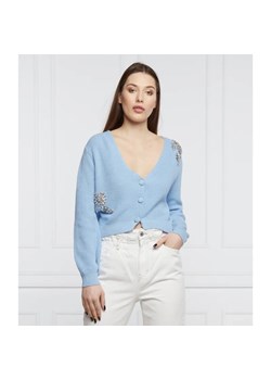 Liu Jo Kardigan | Cropped Fit | z dodatkiem jedwabiu ze sklepu Gomez Fashion Store w kategorii Swetry damskie - zdjęcie 185488487