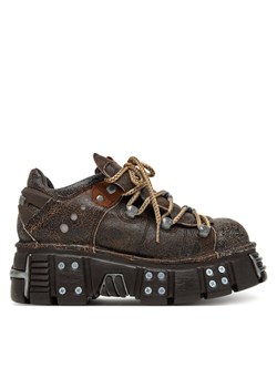 Sneakersy NEW ROCK M-120N-C83 Brązowy ze sklepu eobuwie.pl w kategorii Buty sportowe męskie - zdjęcie 185488797
