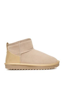 Śniegowce DeeZee DZ-74 BEIGE Beżowy ze sklepu eobuwie.pl w kategorii Botki - zdjęcie 185488839