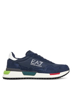 EA7 Emporio Armani Sneakersy 7X000380 AF19175 MZ230 Granatowy ze sklepu MODIVO w kategorii Buty sportowe męskie - zdjęcie 185490055