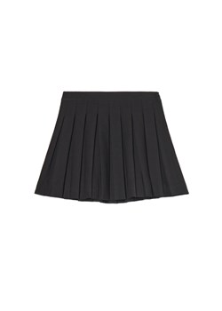 Cropp - Czarna plisowana spódnica mini - czarny ze sklepu Cropp w kategorii Spódnice - zdjęcie 185491516