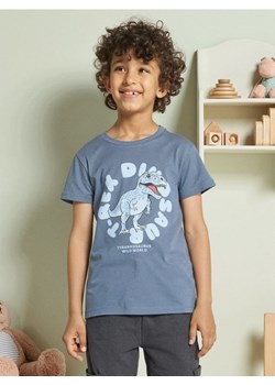 Sinsay - Koszulka z motywem dinozaura - szary ze sklepu Sinsay w kategorii T-shirty chłopięce - zdjęcie 185493857