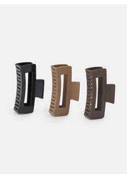 Sinsay - Klamra do włosów 3 pack - wielobarwny ze sklepu Sinsay w kategorii Spinki - zdjęcie 185494126