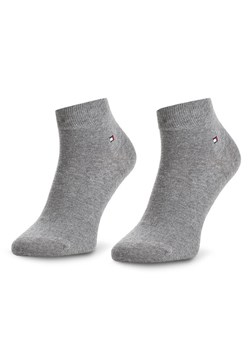Zestaw 2 par niskich skarpet męskich Tommy Hilfiger 342025001 Szary ze sklepu eobuwie.pl w kategorii Skarpetki męskie - zdjęcie 185494307