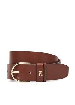 Tommy Hilfiger Pasek Damski Essential Effortless 3.5 AW0AW17757 Brązowy ze sklepu MODIVO w kategorii Paski damskie - zdjęcie 185494755