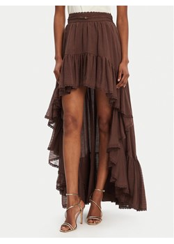 Marciano Guess Spódnica maxi 5GGD34 7317A Brązowy Regular Fit ze sklepu MODIVO w kategorii Spódnice - zdjęcie 185494756