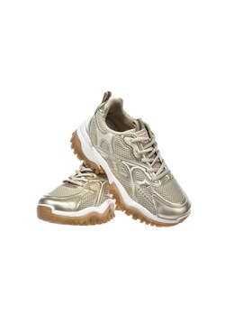 Sneakersy damskie półbuty Big Star SS274014 beżowe ze sklepu butyolivier w kategorii Półbuty damskie - zdjęcie 185496308