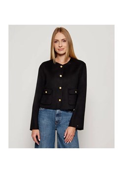 Tommy Hilfiger Wełniana kurtka | Regular Fit ze sklepu Gomez Fashion Store w kategorii Kurtki damskie - zdjęcie 185498589