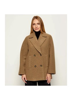 MM Płaszcz OBLIQUA | z dodatkiem wełny ze sklepu Gomez Fashion Store w kategorii Płaszcze damskie - zdjęcie 185498595