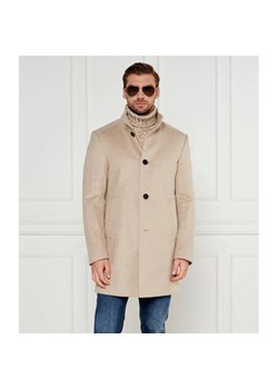 Joop! Wełniany płaszcz 17 JC-21Maron | z dodatkiem kaszmiru ze sklepu Gomez Fashion Store w kategorii Płaszcze męskie - zdjęcie 185498625