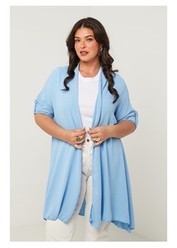 Curvy Lady Kardigan w kolorze błękitnym ze sklepu Limango Polska w kategorii Swetry damskie - zdjęcie 185498727