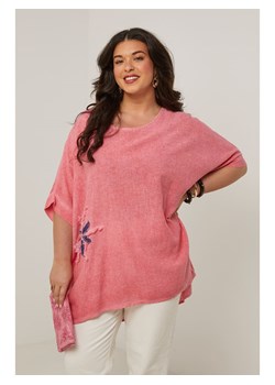 Curvy Lady Bluzka w kolorze jasnoróżowym ze sklepu Limango Polska w kategorii Bluzki damskie - zdjęcie 185498749