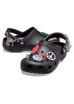Crocs Chodaki &quot;Classic Create Your Peace&quot; w kolorze czarnym ze sklepu Limango Polska w kategorii Klapki damskie - zdjęcie 185498797