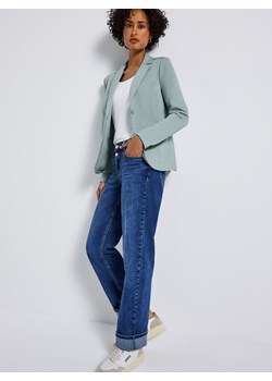 Street One Damska bluza dresowa Kobiety miętowy jednolity ze sklepu vangraaf w kategorii Marynarki damskie - zdjęcie 185499137