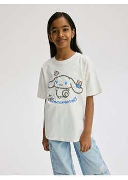 Reserved - T-shirt Cinnamoroll - złamana biel ze sklepu Reserved w kategorii Bluzki dziewczęce - zdjęcie 185499198