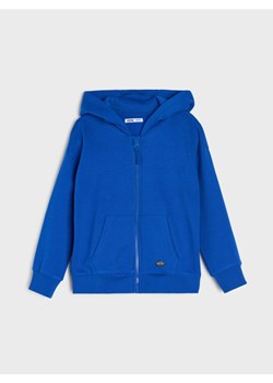 Sinsay - Bluza z kapturem w stylu basic - niebieski ze sklepu Sinsay w kategorii Bluzy chłopięce - zdjęcie 185501087