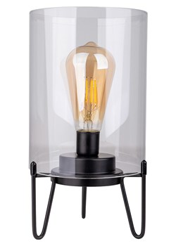 näve Lampa stołowa &quot;Lonna&quot; w kolorze szarym - wys. 28,5 x Ø 15 cm ze sklepu Limango Polska w kategorii Oświetlenie - zdjęcie 185502406