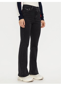 Tommy Jeans Jeansy Sylvia DW0DW19910 Czarny Flare Fit ze sklepu MODIVO w kategorii Jeansy damskie - zdjęcie 185503498