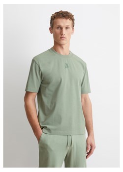 Marc O´Polo Bodywear Koszulka piżamowa w kolorze jasnozielonym ze sklepu Limango Polska w kategorii Piżamy męskie - zdjęcie 185504969