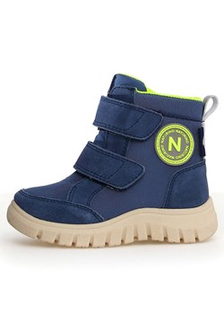 Naturino Botki zimowe &quot;Geminae 3&quot; w kolorze granatowym ze sklepu Limango Polska w kategorii Buty zimowe dziecięce - zdjęcie 185505157