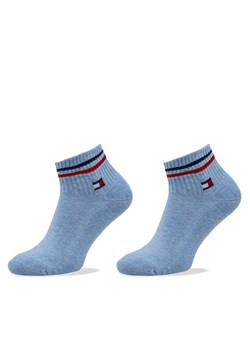 Zestaw 2 par niskich skarpet unisex Tommy Hilfiger 701228177 Niebieski ze sklepu eobuwie.pl w kategorii Skarpetki damskie - zdjęcie 185505245