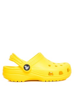 Crocs Klapki Classic Clog K 206991 Żółty ze sklepu MODIVO w kategorii Klapki dziecięce - zdjęcie 185505786