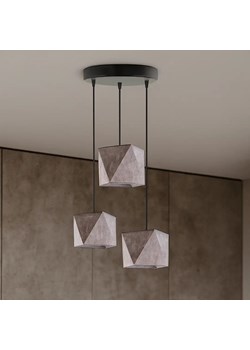 3-płomienna lampa wisząca do kuchni nad wyspę MAJORKA na okrągłej podsufitce ze sklepu Lysne w kategorii Lampy wiszące - zdjęcie 185506775