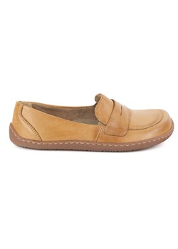 Barefoot damskie mokasyny skórzane minimalistyczne letnie 1280 piaskowe ze sklepu butyolivier w kategorii Półbuty damskie - zdjęcie 185506978