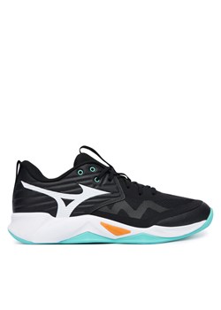 Buty halowe Mizuno Wave Momentum Pro V1GA2540 Czarny ze sklepu eobuwie.pl w kategorii Buty sportowe męskie - zdjęcie 185507065