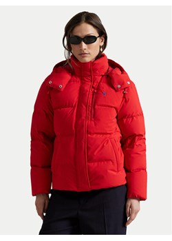 Polo Ralph Lauren Kurtka puchowa 211971190002 Czerwony Relaxed Fit ze sklepu MODIVO w kategorii Kurtki damskie - zdjęcie 185507496