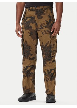 G-Star Raw Spodnie materiałowe R-3N D25224-D553 Zielony Straight Fit ze sklepu MODIVO w kategorii Spodnie męskie - zdjęcie 185507585