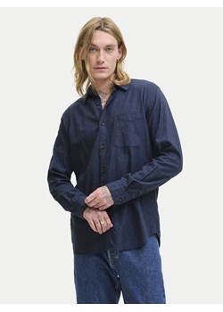 Jack&Jones Koszula Classic Melange 12278416 Granatowy Regular Fit ze sklepu MODIVO w kategorii Koszule męskie - zdjęcie 185507617