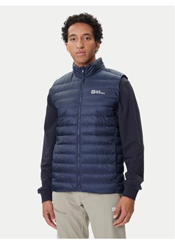 Jack Wolfskin Kamizelka Pilvi 1207711 Granatowy Regular Fit - id: 0000305201379 - marki Jack Wolfskin - 185507625 Jack Wolfskin Kamizelka Pilvi 1207711 Granatowy Regular Fit ze sklepu MODIVO w kategorii Kurtki męskie - zdjęcie 185507625