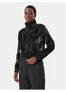 adidas Bluza adicolor Holiday JY2617 Czarny Regular Fit ze sklepu MODIVO w kategorii Bluzy damskie - zdjęcie 185507627